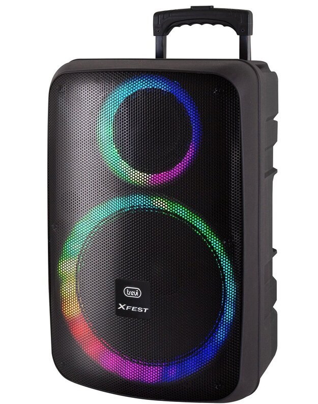 Trevi XF1250 nešiojama karaoke kolonėlė, 90W  (pažeista pakuotė) 24mėn garantija